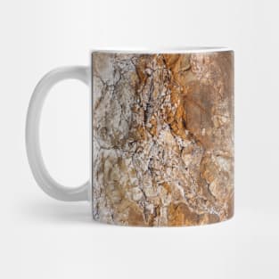 Smashed & Shattered Orange Rock Formation Mug